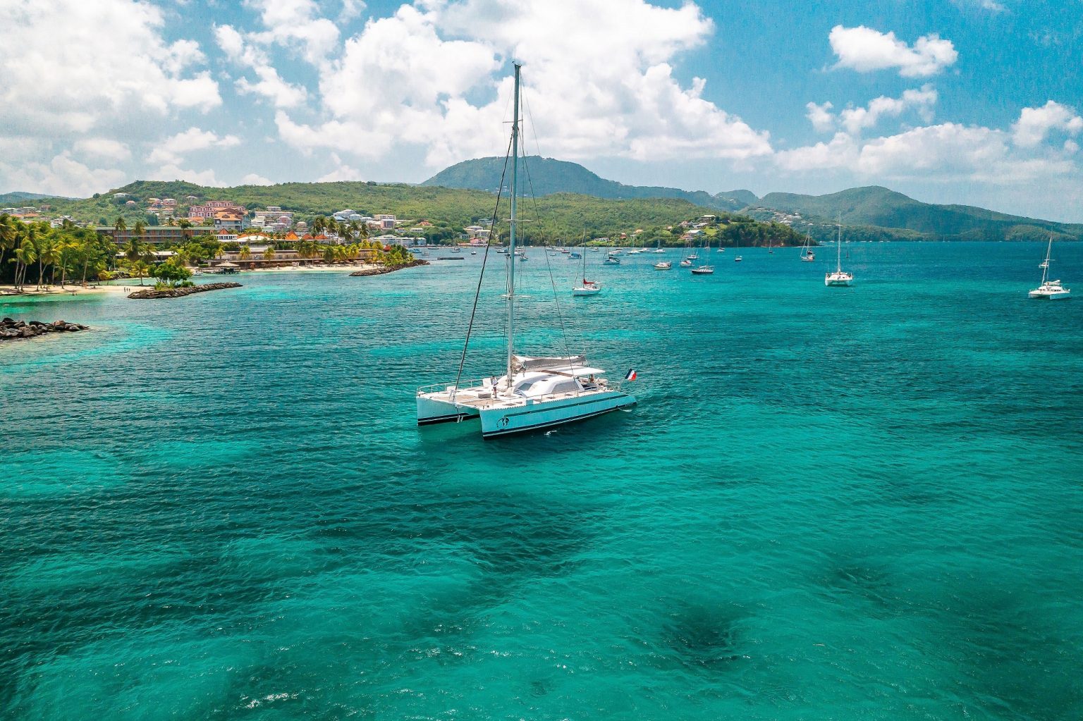 sortie catamaran martinique le marin